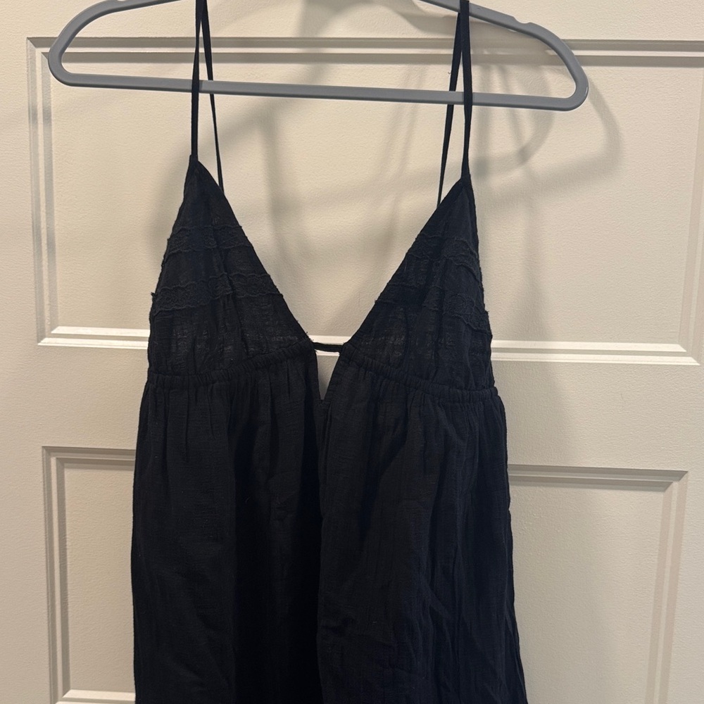 Black Strappy Dress
